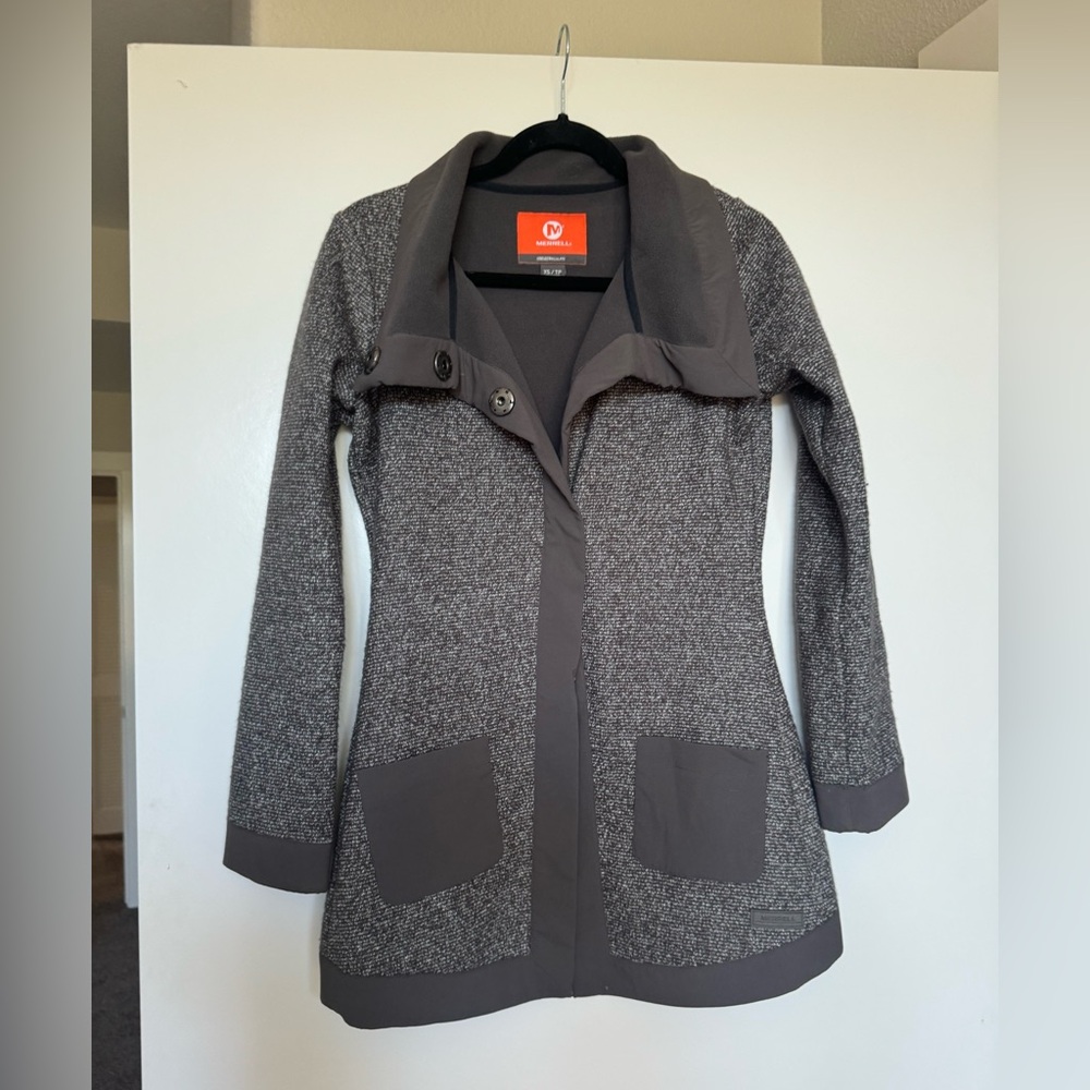 Merrell Select Regulate Button Up Fleecey Knit Co… - image 1